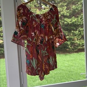 Romper dress floral